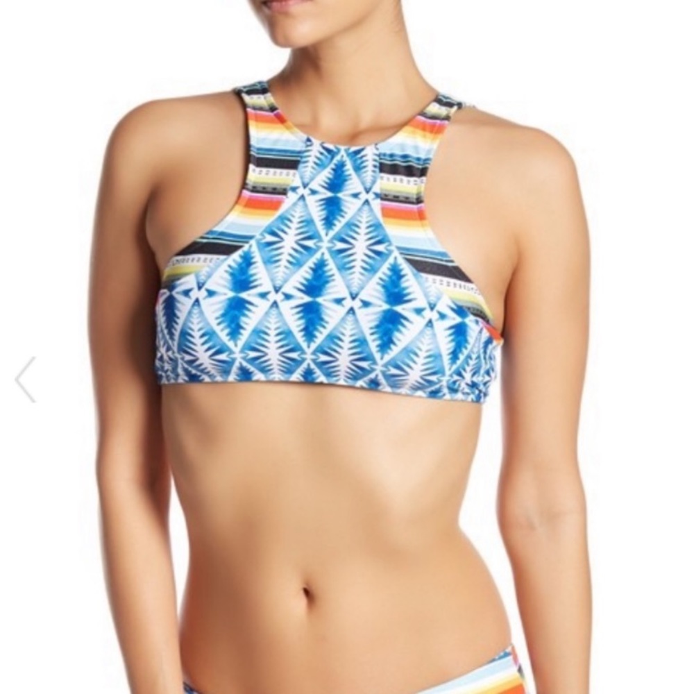 Rip Curl Beach Bazaar High Neck Bikini Top